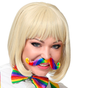 Moustache Arc-en-Ciel