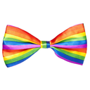 Noeud papillon arc-en-ciel