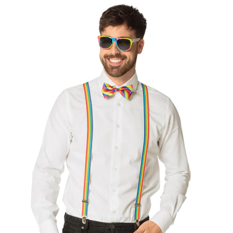 Set d'accessoires arc-en-ciel