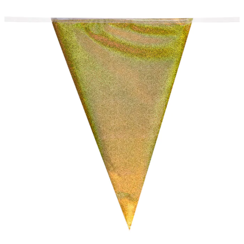 Guirlande de fanions aluminium Sirène (4 m)