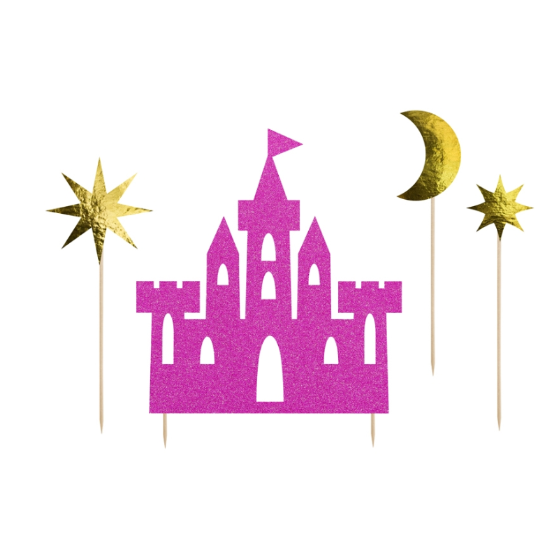 Cake topper château de Princesse