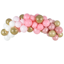 Guirlande de ballons rose