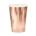 6 Gobelets rose gold