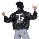Blouson en simili cuir "Greaser" pour homme