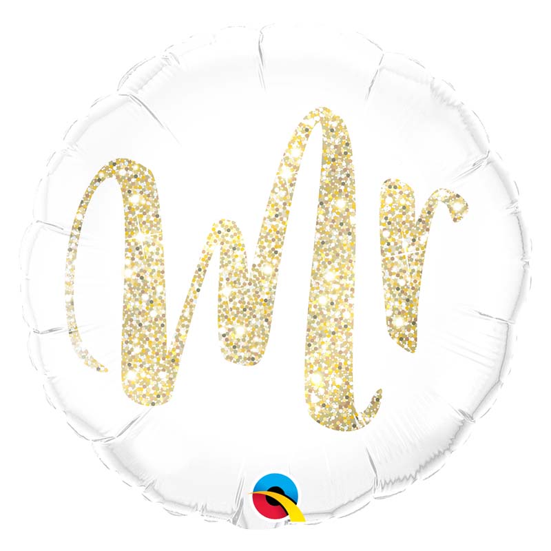 Ballon mariage 45 cm "Mr"