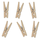 Mini pinces décoratives en bois