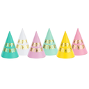 Chapeaux "Happy Birthday" multicolores