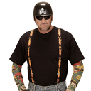 Casque de Moto avec tête de mort