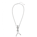 Collier Squelette Argenté