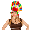 Coiffe Indienne courte