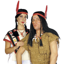 Perruque d'Amérindien