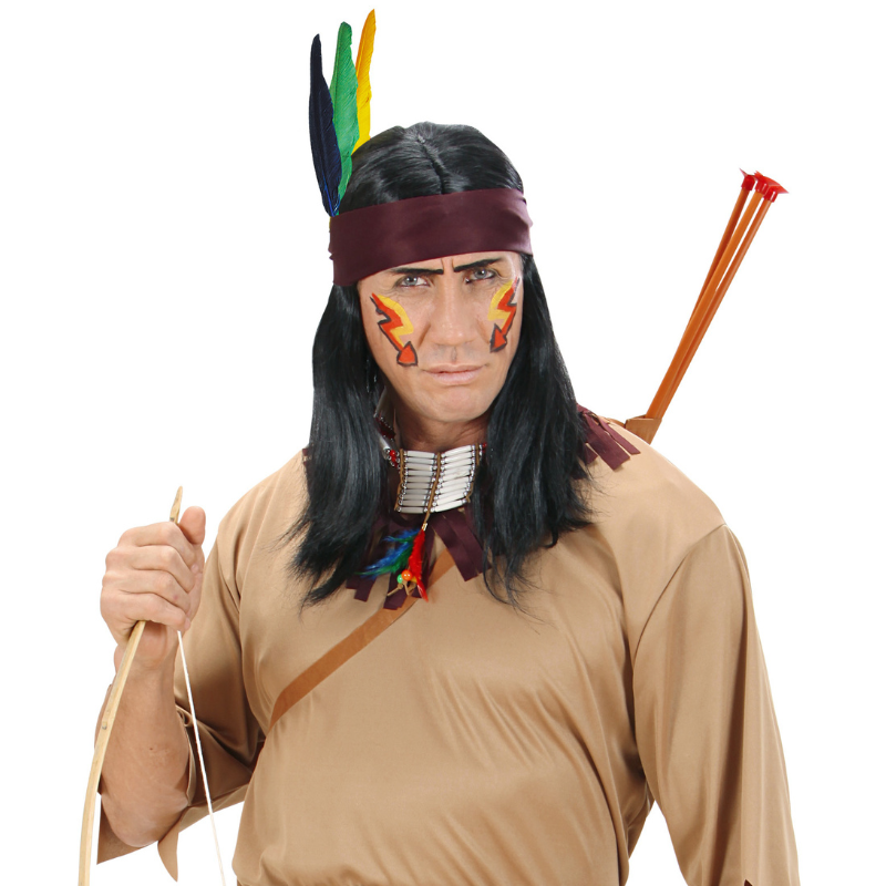 Lot de 12 plumes indiennes