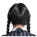 Perruque adulte Wednesday Addams©