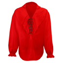 Chemise rouge pour homme
