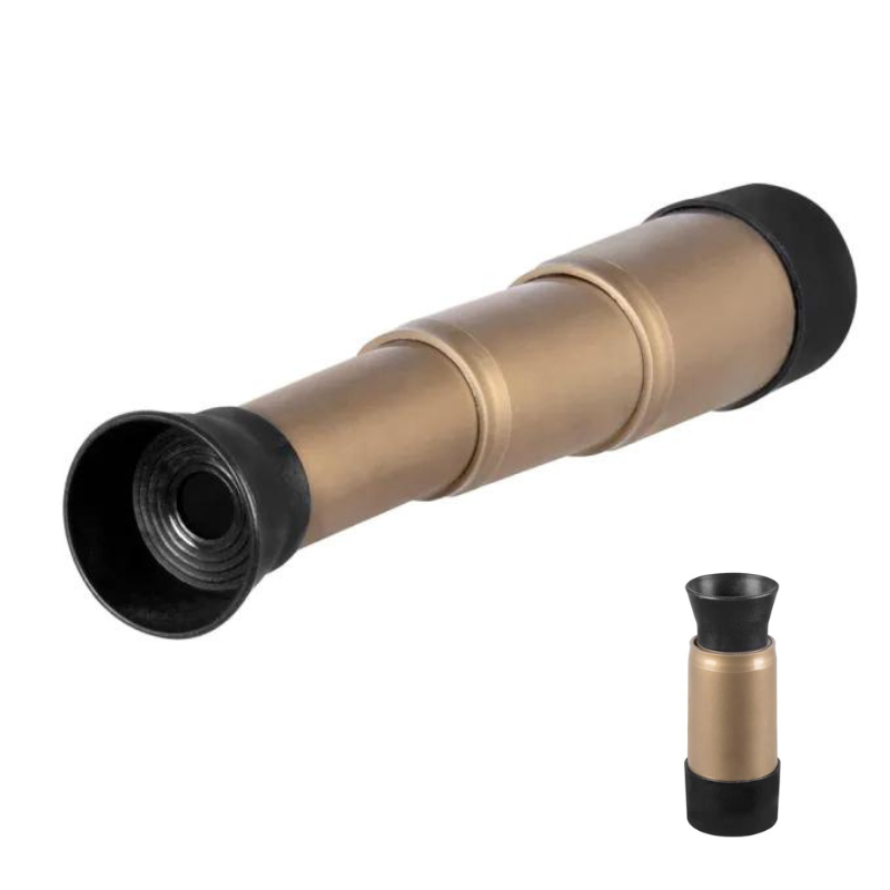 Set de pirate avec télescope, monnaie et couteau plastique