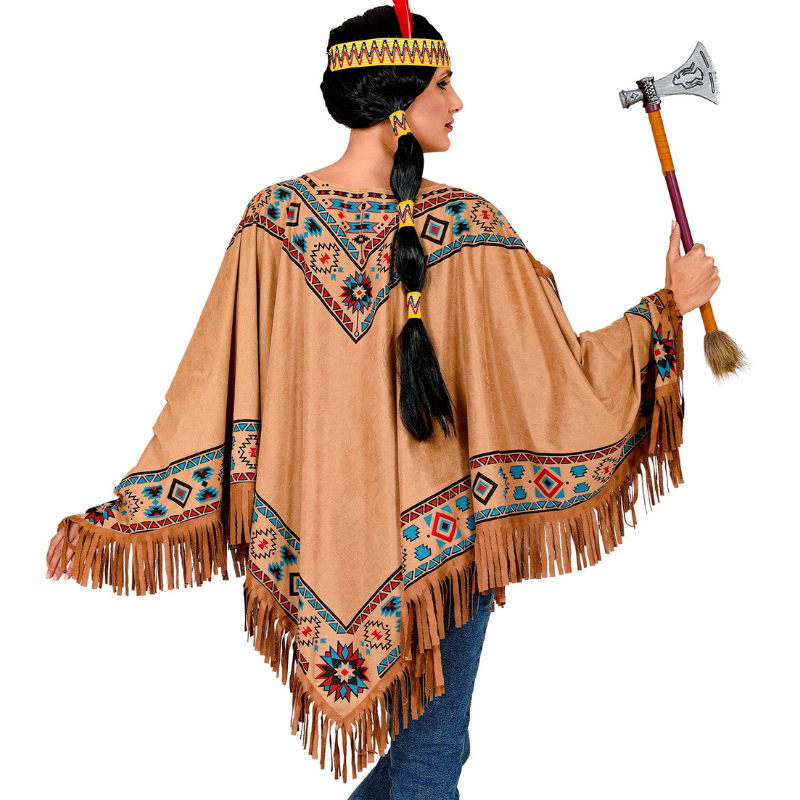 Poncho Indien Taille Unique