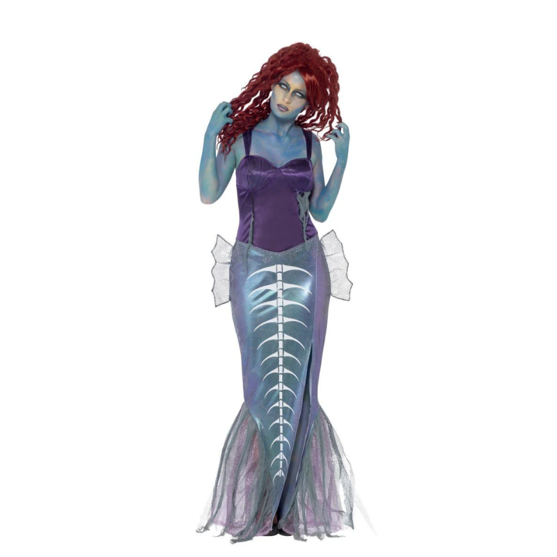 Déguisement femme Sirène zombie