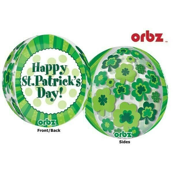 Ballon Sphère "Happy St Patrick's Day" 43 cm