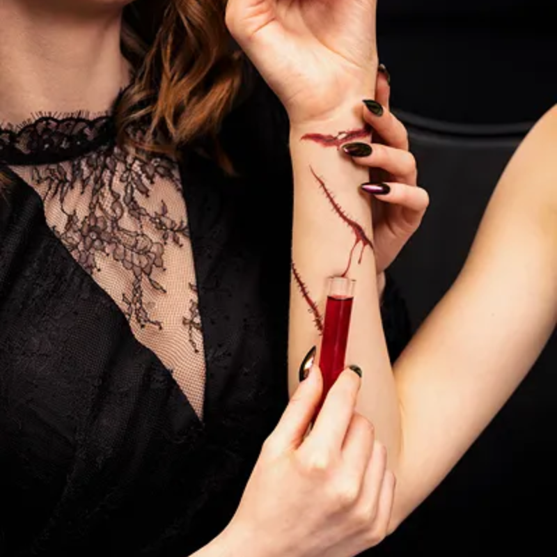 Tatouages cicatrices sanglantes, lot de 13