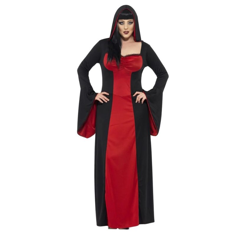 Déguisement femme tentatrice sombre collection grande taille