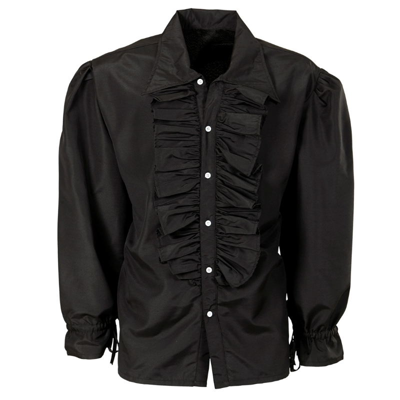 Chemise à jabot pour homme 