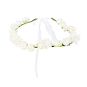 Bandeau Ibiza fleurs blanches