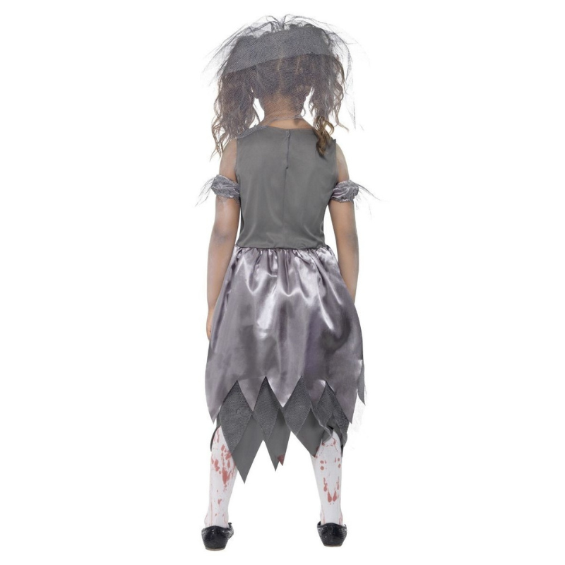 Déguisement de zombie mariée pour fille
