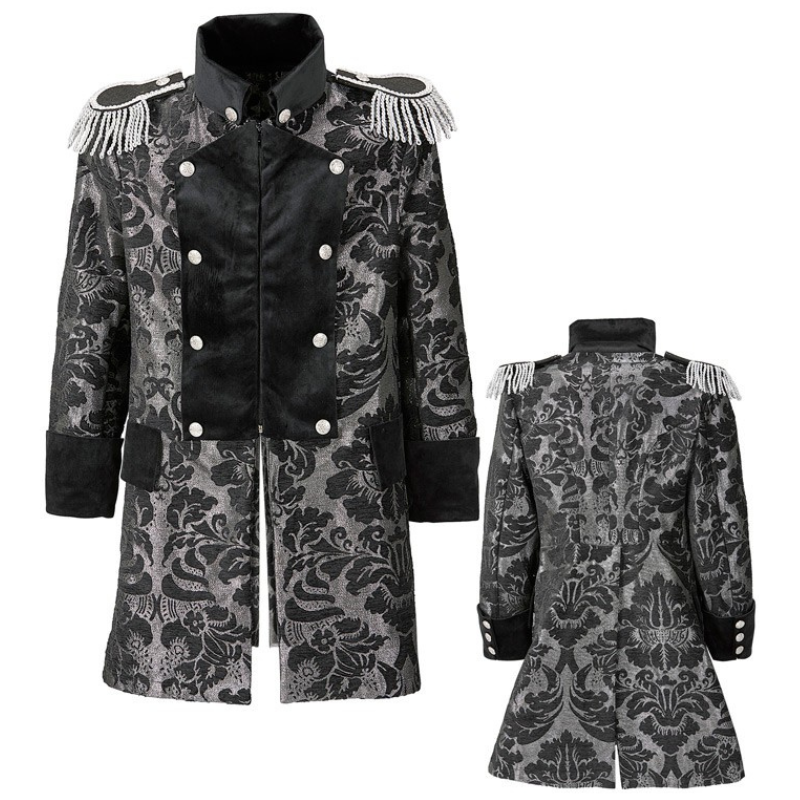Manteau de parade jacquard pour Homme 