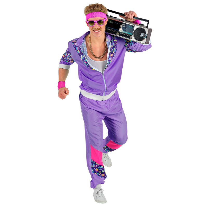 Survêtement 80's Violet