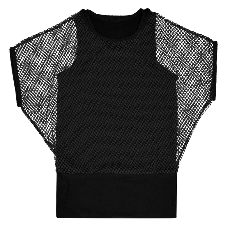 T-shirt adulte en résilles taille M/L