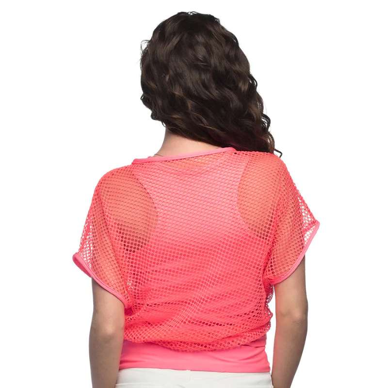 T-shirt adulte en résilles taille M/L