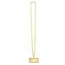 Collier doré "DIVA"