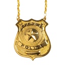 Collier doré "Special Police"