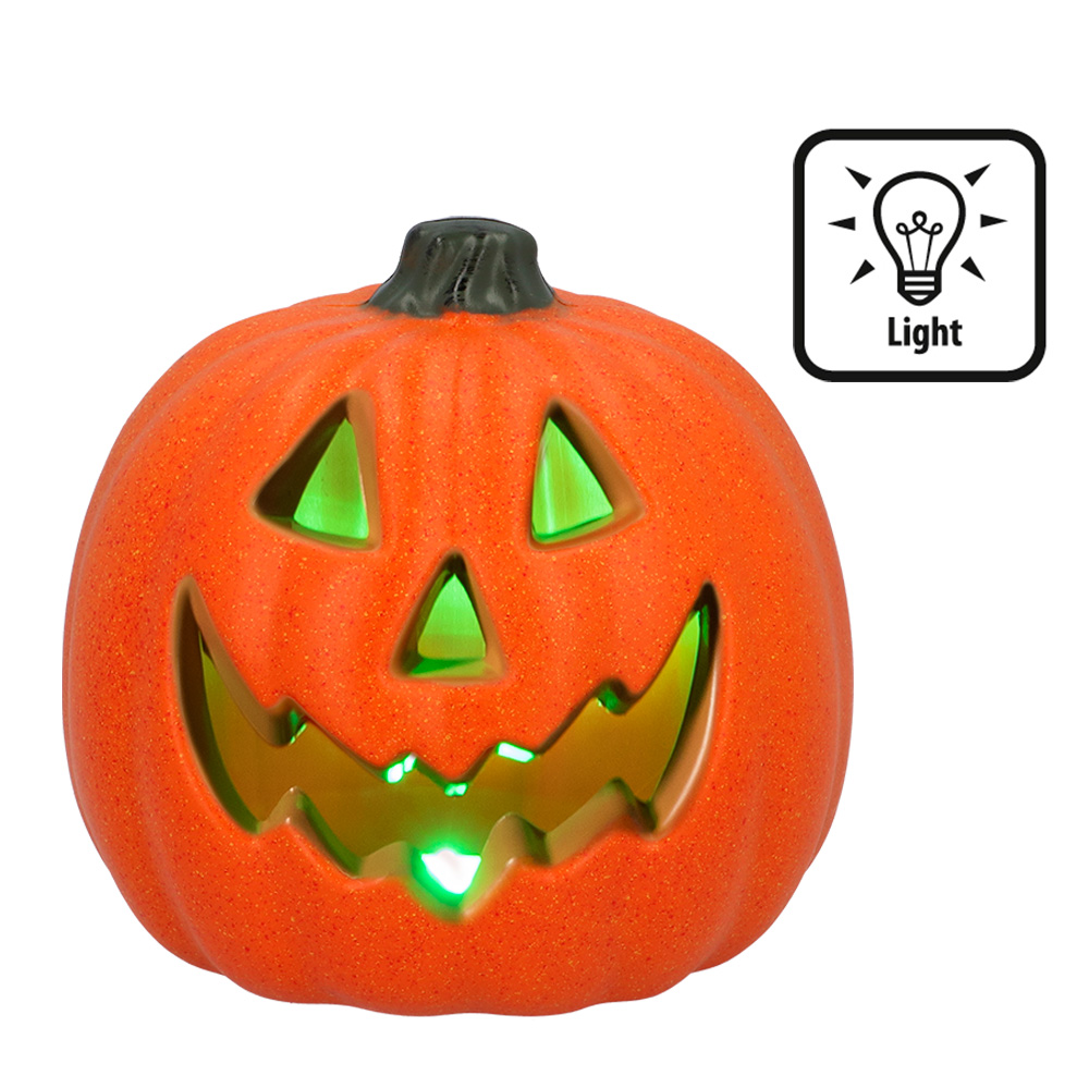 Citrouille lumineuse 20 cm