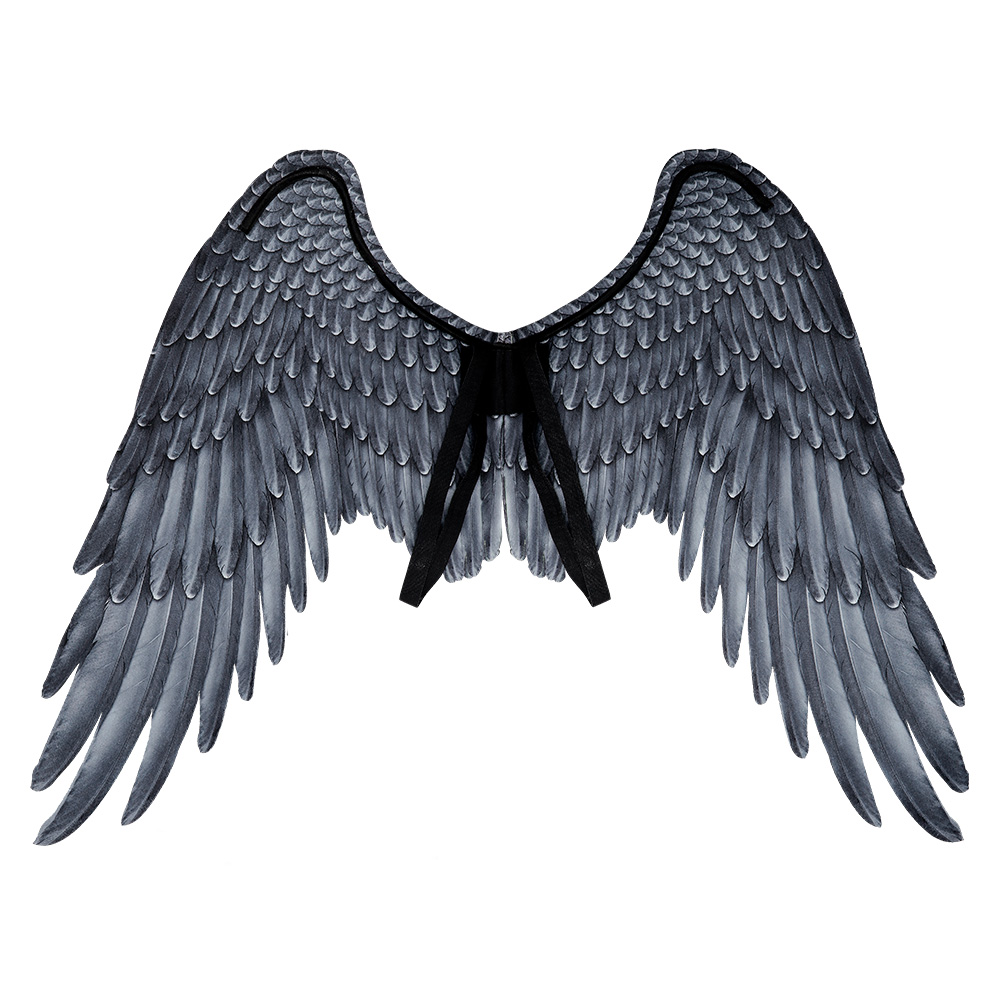 Ailes Archange noir 95 x 75 cm