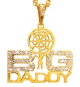 Collier doré "Big Daddy"