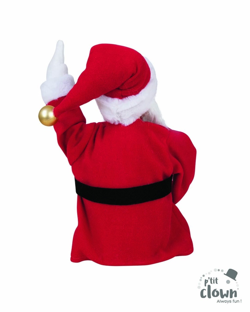 DJ Père Noël animé et sonore