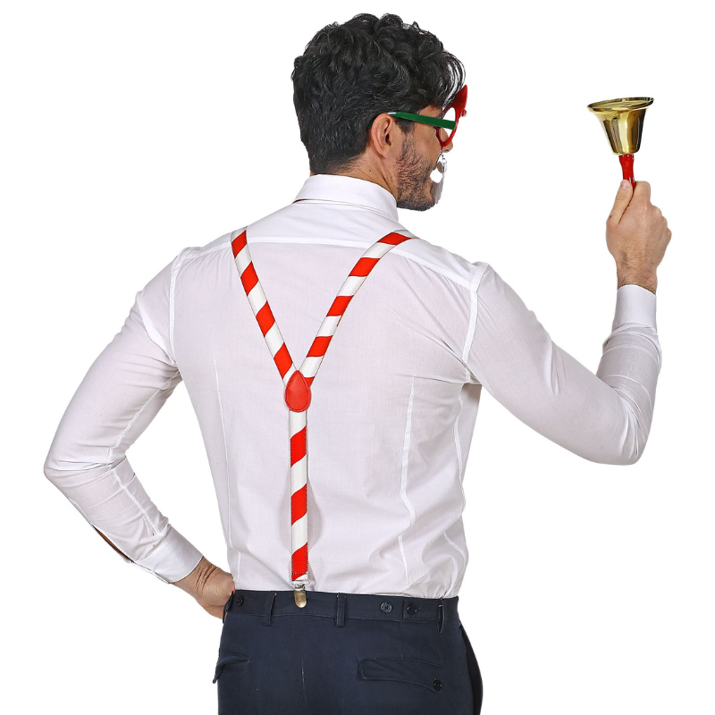 Set d'accessoires de noël - Lunettes, bretelles, nœud papillon 