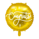 Ballon doré "Congrats" 35 cm