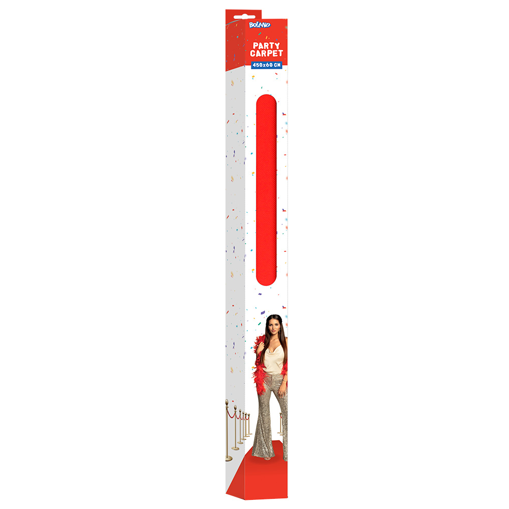 Tapis rouge 450 x 60 cm