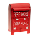 Boîte aux lettres Metal Père Noël avec fente et ouverture