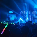 Set 2 batons mousse 48 cm lumineux LED multicolores, piles fournies