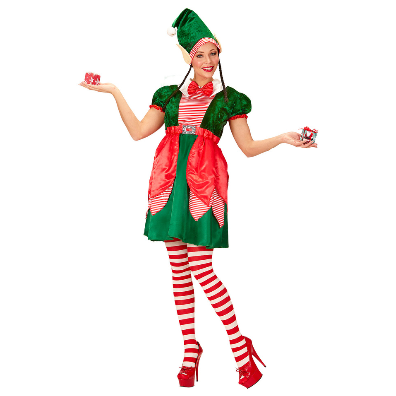 Déguisement d'assistante du Père Noël 