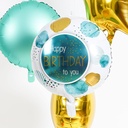 Ballon Foil "HAppy Birthday to you " 45 cm