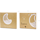 Livre d'or en bois - Lune