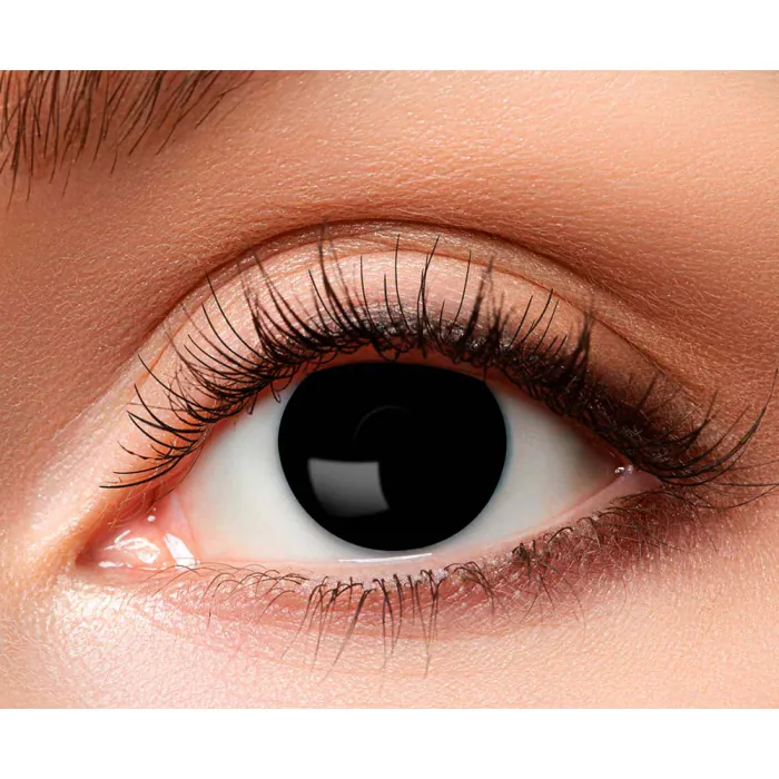 Lentilles fantaisie Noires - 3 mois