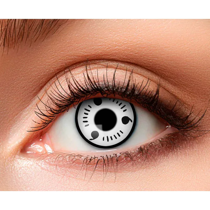 Lentilles fantaisies White Itachi - 1 semaine