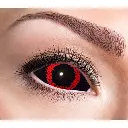 Lentilles sclères intégrales orange demon