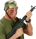 Casque militaire camouflage en plastique