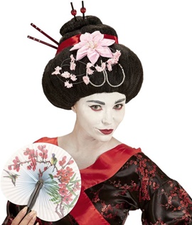 Perruque de Geisha pour femme 